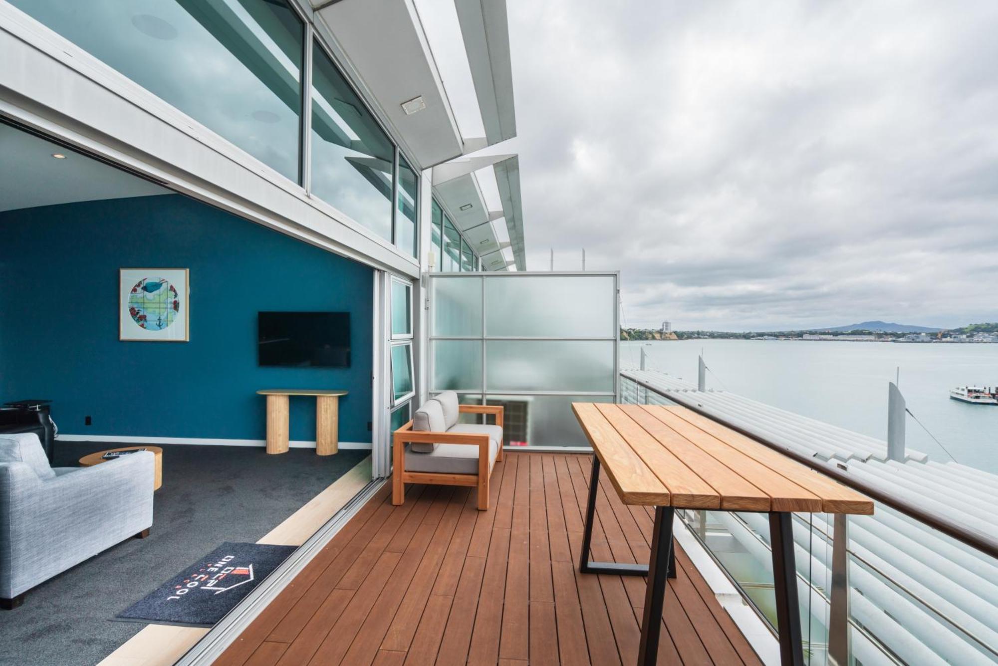 Penthouse Apartment With Stunning Harbour Views Auckland Exterior foto